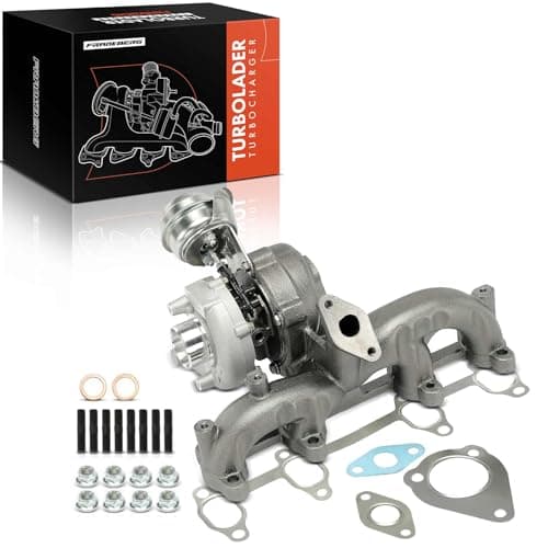 Image of Frankberg 1x Turbocharger Diesel Compatible with Golf V Variant 1K5 Golf Van IV Variant 1J5 Polo 9A 9N Polo Saloon 9N2 P.a.s.s.a.t 3C2 P.a.s.s.a.t Variant 3C5 Replace# 454232-0001