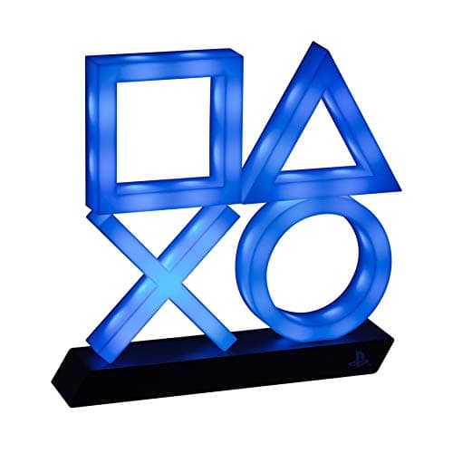 Image of PlayStation Paladone 5 Icons Light PS5 XL - Officially Licensed Merchandise, Blue, PP7917PS