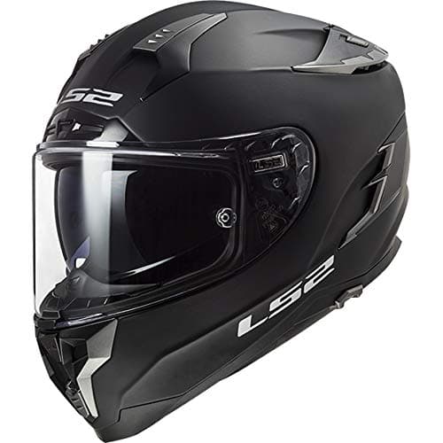 Image of LS2 FF327 Challenger Fibreglass DVS Full Face Motorbike Helmet Solid Matt Black 3XL