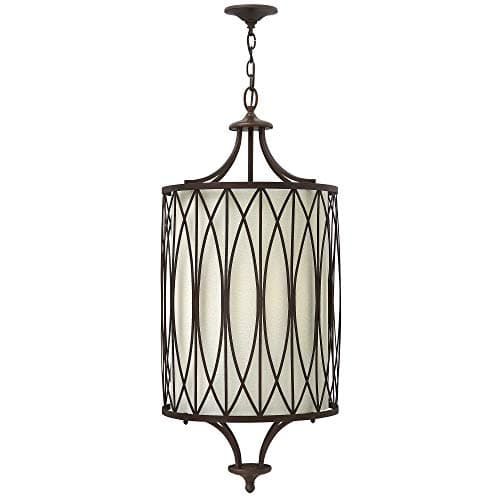 Image of 4 Bulb Ceiling Pendant Light Fitting - Victorian Bronze - LED E14 60W Bulb