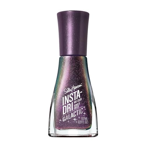 Image of Sally Hansen Insta-Dri Nail Polish, Galactic Lunar Love Easy to Use, Long Lasting, Bright Colours, Easy to Apply, No Smudge, 9.17 ml