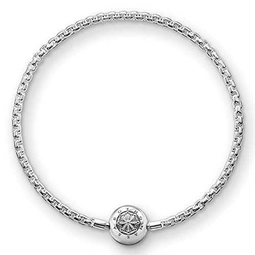 Image of Thomas Sabo Unisex Bracelet Karma Beads 925 Sterling Silver KA0001-001-12