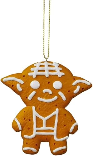 Image of Star Wars Claydough Christmas Decorations Ornaments Baubles (The Child Baby Yoda Grogu)