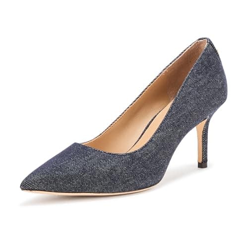 Image of Lauren Ralph Lauren Women's Lanette Pump, Dark Denim, 2.5 UK
