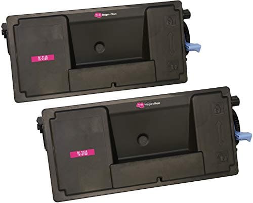 Image of 2 Compatible TK-3160 TK3160 Laser Toner Cartridges for Kyocera ECOSYS P3045dn P3050dn P3055dn P3060dn | 12,500 Pages