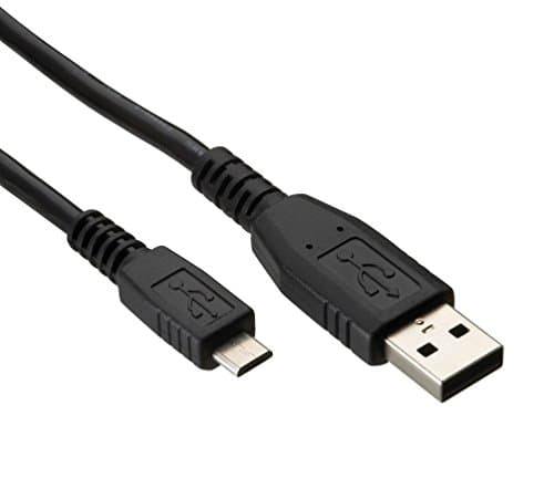 Image of Invero® 3M Micro USB Data Charge Sync Cable for Android Smartphones, Tablets, Apple TV, PS4, Xbox One Controllers, Raspberry Pi, Speakers, Powerbanks and more - All Micro USB Enabled Devices - 3 Meter