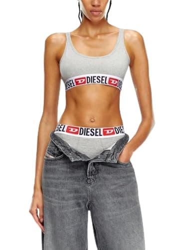 Image of Diesel UFSB-ORIBA Bra, Grey, S