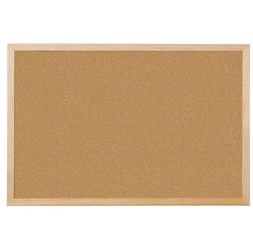 Image of Q-Connect Lightweight Cork Noticeboard 400 x 600 mm