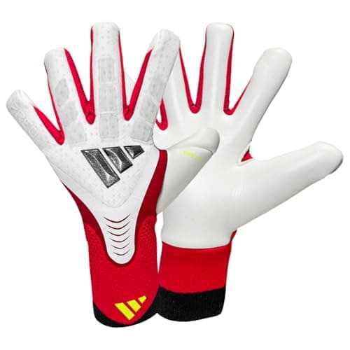 Image of adidas Predator Pro Junior Goalkeeper Gloves Size 5 White/Red