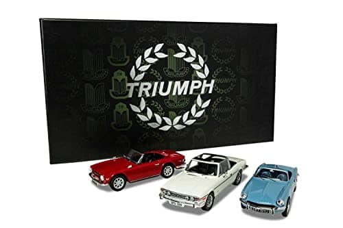Image of Corgi Diecast Model Cars - TC00005 Triumph Topless Collection, Men & Women Souvenir Gifts from UK - Small Die Cast Toy Car Models for Boys, Gift for Motor Enthusiasts