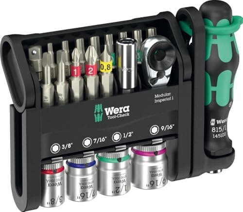 Image of Wera Tool-Check Modular Imperial 1, 21 Pieces - 05049001001
