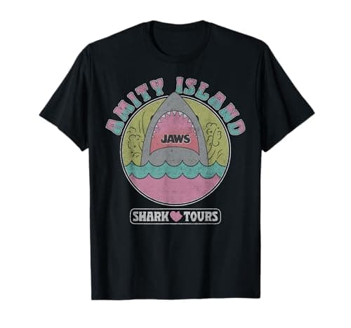 Image of Jaws Amity Island Shark Tours T-Shirt