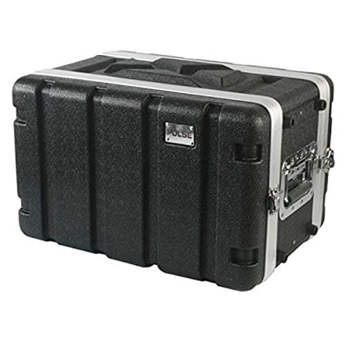 Image of PULSE 19" Rack ABS Flight Case, 6U Short Depth 8" | Durable ABS & Aluminium Construction with Gasket-Sealed Lids – ABS-6US