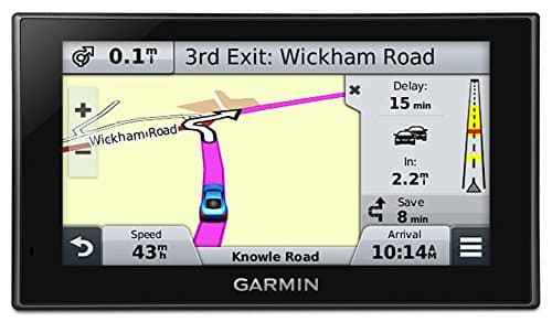 Image of Garmin nuvi 2599LMT-D 5" Sat Nav with UK and Full Europe Maps, Free Lifetime Map Updates, Free Lifetime Digital Traffic Alerts and Bluetooth