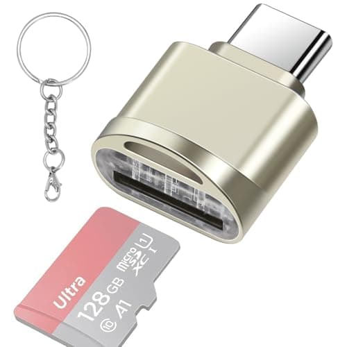 Image of leizhan TF Card Reader, USB-C to TF/micro SD Card Reader, Adapter OTG USB 3.0 for for Window MacBook OS X Android