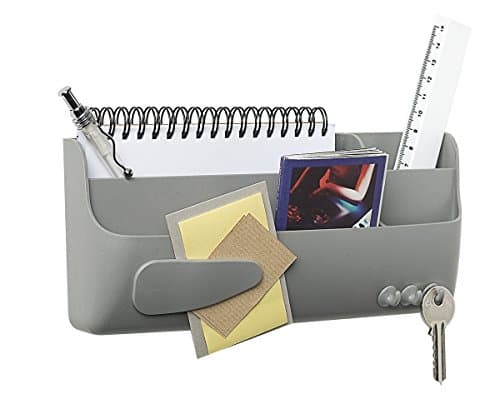 Image of Bi-Office Bi-Silque SM010102 Magnetic Smart Accessory Box - Grey