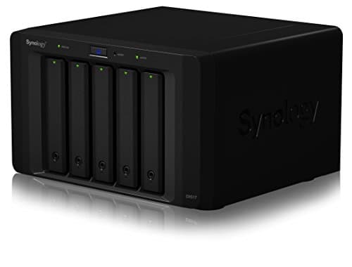 Image of Synology DX517 60 TB 5 Bay Expansion Solution | Installed with 5 x 12 TB Seagate IronWolf Drives