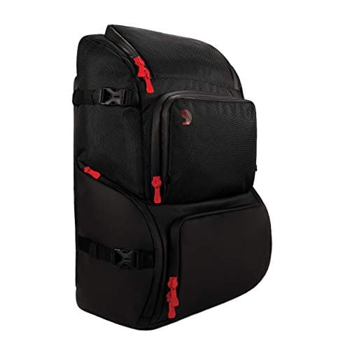 Image of D'Addario Backline Gear Transport Backpack - Gear Bag for Musicians - Gig Bags - Mic Stand Gig Bag - DJ Bags for Cables - DJ Gear