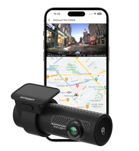 Image of BlackVue DR770X-1CH Dash Cam UK Edition - 1080p Full HD Front Camera, Sony STARVIS Sensors, GPS, Wi-Fi, Bluetooth, 64GB SD Card, Parking Mode, 4G LTE Ready
