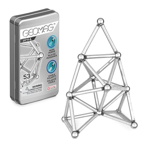 Image of Geomag 040 - pro-L Pocket Set, Magnetic Construction Set, 53 Pieces