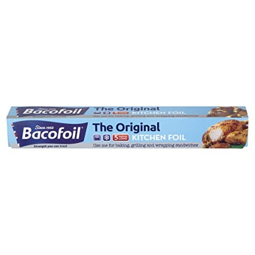 Image of Bacofoil Original Kitchen Foil, Versatile, Tear-Resistant, 30cm x 5m