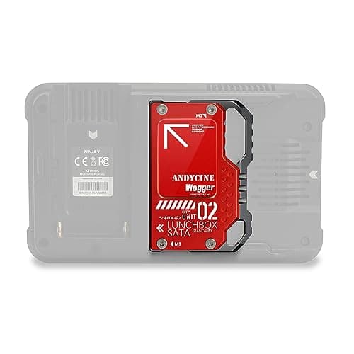 Image of Lunchbox II SATA SSD Case, Compatible with Ninja V, V+, Flame, Inferno, Shogun Inferno, for 860 EVO/QVO 1/2TB, 870 EVO/QVO 1/2TB SSD