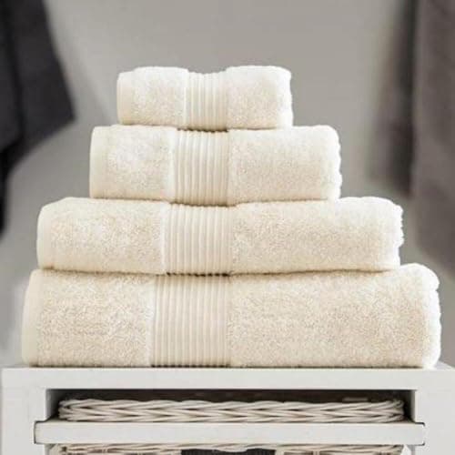 Image of Deyongs Bliss Pima Cotton Towel - BATH, CREAM