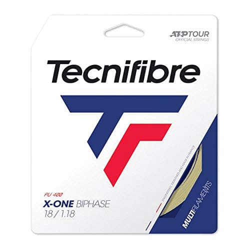 Image of Tecnifibre X-One Biphase Tennis String 1.18mm Natural - 12m Set