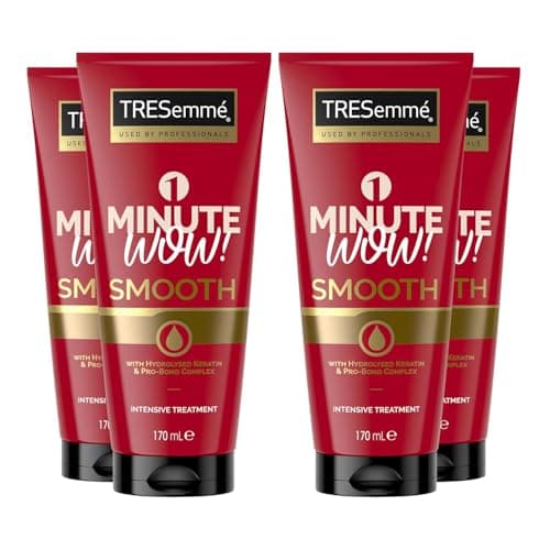 Image of TRESemme 1 Minute WOW Smooth Intensive Hair Treatment with Hydrolysed Keratin and Pro-Bond Complex Specially Designed to Strengthen Dry and Damaged Hair, 170 ml (4)
