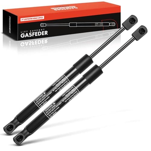 Image of Frankberg 2x Gas Struts Tailgate Compatible with S80 II 124 All Engine Saloon 2006 2007 2008 2009 2010 2011 2012 2013 2014 2015 2016 Replace# 30779837