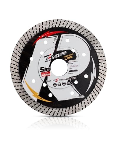 Image of Super Thin Ceramic Diamond Cutting Discs 125mm,Porcelain Cutting Blade for Cutting Hard Tile,Ceramic,Marble,Granite,Porcelain