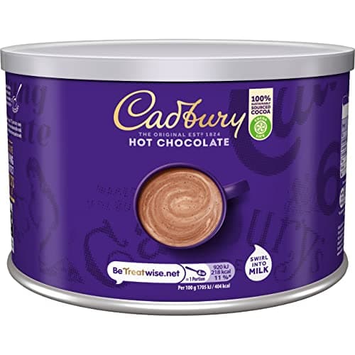Image of Cadbury Drinking Chocolate, OFFICIAL, Fair Trade Cocoa for Swirling into Hot Milk, 25% Cocoa Solids Minimum, 3 x 1 Kg