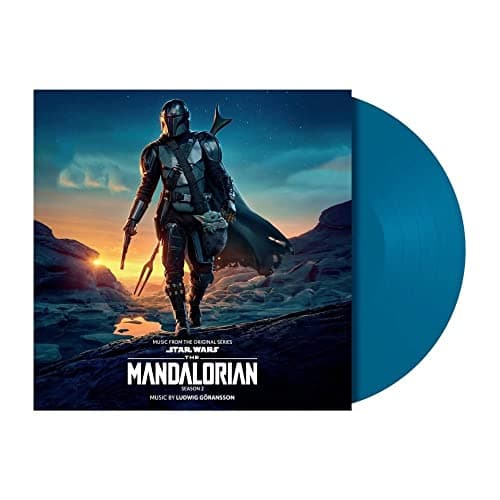 Image of Music From The Mandalorian Season 2 - Exclusive Limited Edition Blue Colored Vinyl LP With Poster
