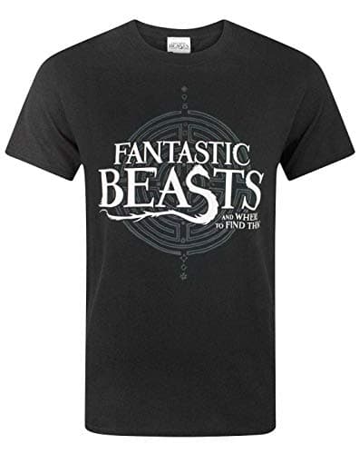 Image of Fantastic Beasts and where to find them Logo Men's T-Shirt Black
