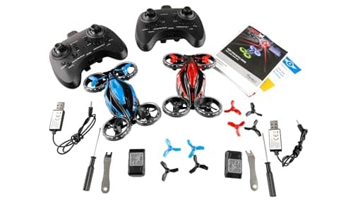 Image of Amewi FightStar Battle Drone Set RTF Red & Blue