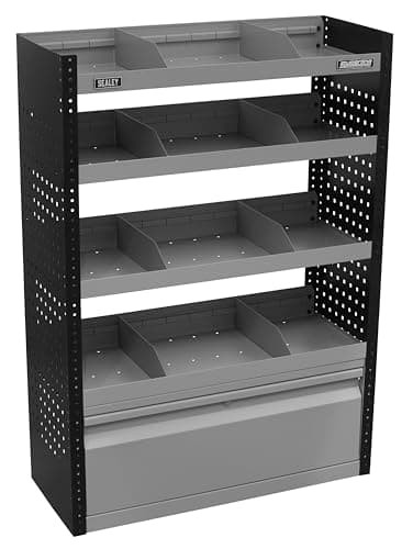 Image of Sealey Modular Flat Shelf Van Storage System - APMSVCOMBO1