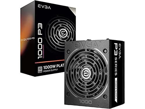 Image of EVGA Supernova 1000 P3, 80 Plus Platinum 1000W, Fully Modular, Eco Mode with FDB Fan, Includes Power ON Self Tester, Compact 180mm Size, Power Supply 220-P3-1000-X1