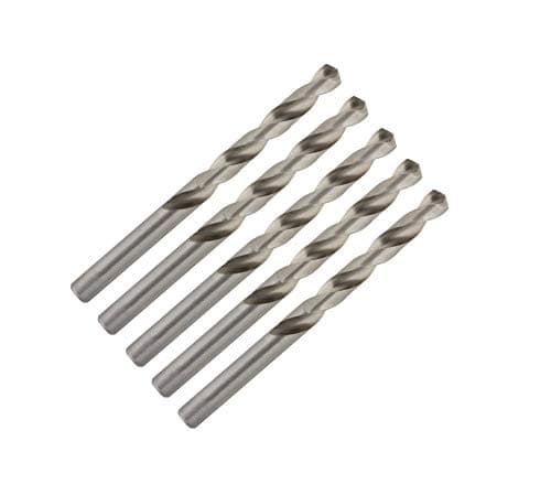 Image of Pack of 5 UK Drills 10mm HSS Ground Drill Bit Steel Wood High Speed Steel Twist