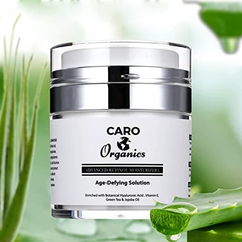 Image of Retinol Face Cream with Hyaluronic Acid & Vitamin E - The Best Anti Aging Cream to Reduce Wrinkles & Age Spots Day & Night cream. Best Age-Defying Solution. 50ml