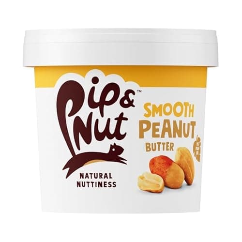 Image of Pip & Nut - Smooth Peanut Butter (1kg) | Natural Nut Butter, No Palm Oil, No Added Sugar, Hi-Oleic Peanuts, High in Unsaturated Fats, Gluten Free, Vegan, Dairy Free (Packing May Vary)