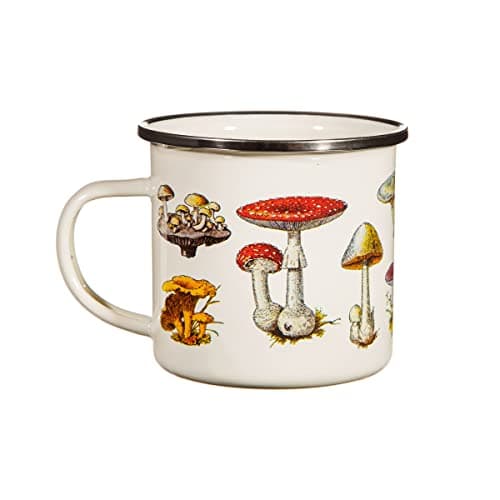 Image of Sass & Belle Vintage Mushroom Enamel Mug
