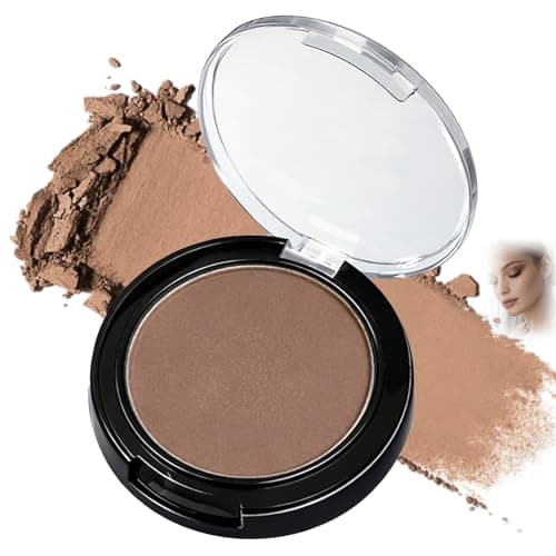 Image of Almond Brown Matte Pressed Eyeshadow – Single Neutral Shade for Crease and Transition Eye Makeup, Easy-to-Use Formula with Clean Natural Matte Finish