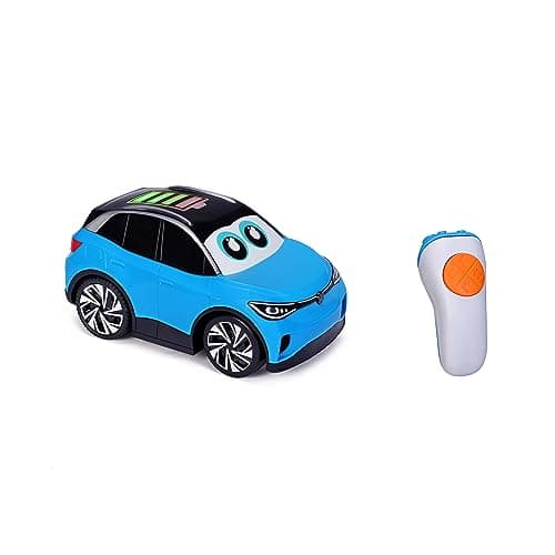 Image of BB JUNIOR Bburago My First Electric Car - Volkswagen - Full Function Radio Control with Lights and Sounds