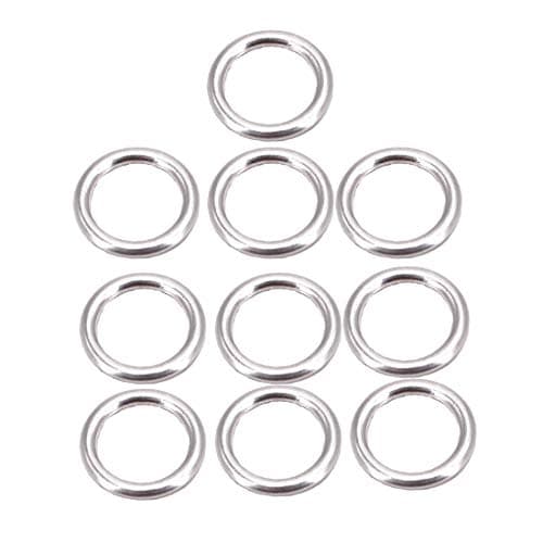 Image of UTSAUTO Oil Drain Plug Gaskets Crush Washers Seals Rings for A3 A4 A5 A6 A7 A8 Q3 Q5 Q7 TT RS7 VW Jetta Passat Tiguan Golf CC Part # N0138157 10 Pack