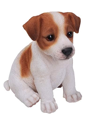 Image of Vivid Arts Jack Russell Terrier Dog Figurine - Brown/White
