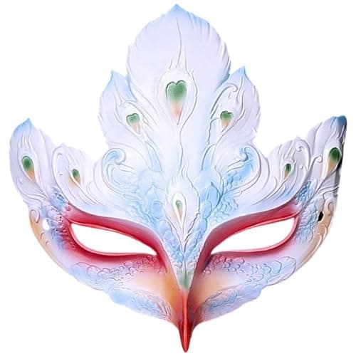 Image of Ericetion Masquerade Mask Ancient Style Flying Bird Mask Venetian Masks Mardi Gras Masquerade Half-face Masks Chinese Traditional Clothing Accessory