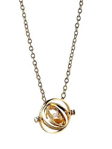 Image of Carat Shop Official Harry Potter 30mm Spinning Time Turner Necklace - WN0097