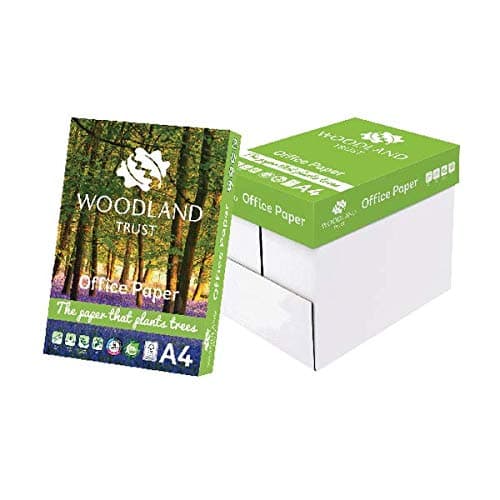 Image of Woodland Trust A4 Office Paper 75gsm (Pack of 2500) WTOA4