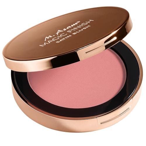 Image of M. Asam MAGIC FINISH Satin Blush Peachy Rose (4 g) – Blush with Satin-Touch Texture for a Perfect Makeup Look, Highly Pigmented Beauty Shades, Hydrating, Feather-Light Formula for All Skin Types