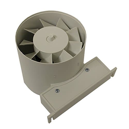 Image of Manrose ID100T Inline Fan with Electric Time and Bracket